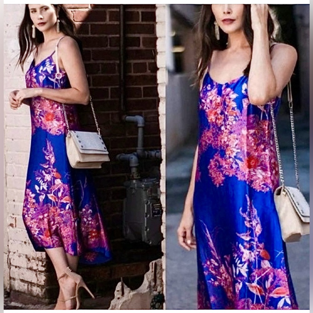 Banana Republic Floral Midi Dress
